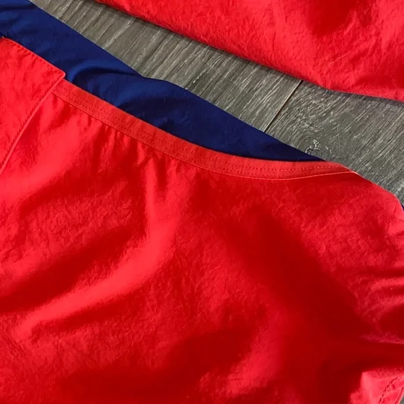 Nike Red & Navy Hooded USA Full Zip Windbreaker - Picture 6 of 10